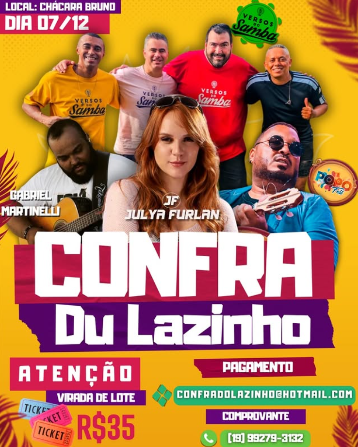 Confra Du Lazinho - Evento Anterior